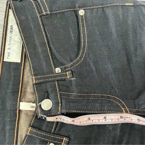 Rag & Bone skinny dark resin wash Harrow MSRP$218 - Picture 4 of 8